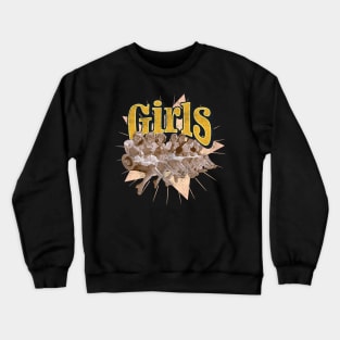 Vintage Girls - Retro Birthday Gift - Unique Present Crewneck Sweatshirt